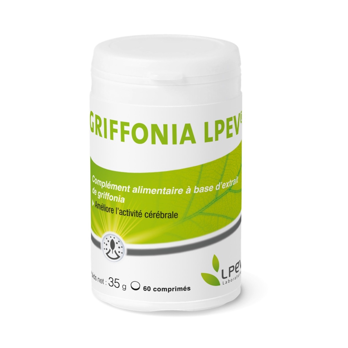 Griffonia LPEV® - Plante adaptogène - 60 comprimés