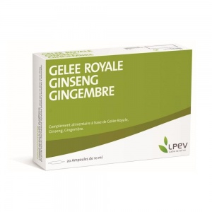 Gelée Royale  -  Ginseng  -  Gingembre (ampoules)