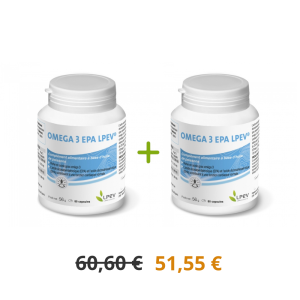 Lot promotionnel : 2 Omega 3 Epa Lpev ®
