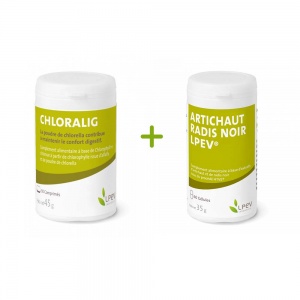 Pack detox : Chloralig + Artichaut-Radis Noir LPEV®
