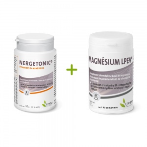 Pack fatigue : Nergetonic® Vitamines & Minéraux + Magnésium LPEV®