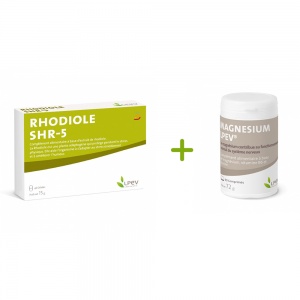 Rhodiole SHR-5 + Magnésium LPEV®